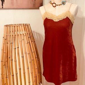 Aratta Velvet Slip Dress